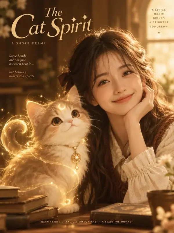 AI黄果《我的老板是猫妖》短剧封面